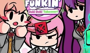 FNF vs Doki Doki Takeover (DDLC)